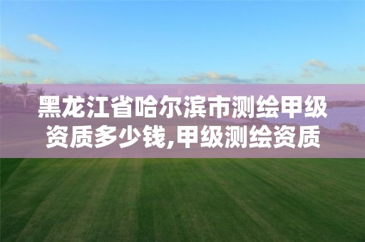 黑龙江省哈尔滨市测绘甲级资质多少钱,甲级测绘资质值多少钱