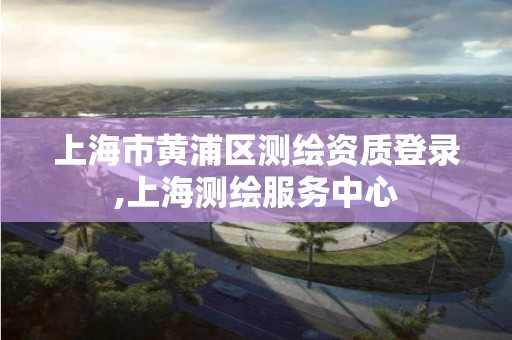 上海市黄浦区测绘资质登录,上海测绘服务中心