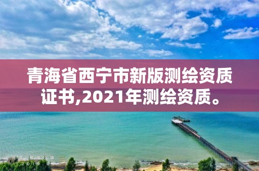 青海省西宁市新版测绘资质证书,2021年测绘资质。