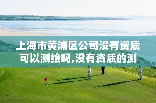 上海市黄浦区公司没有资质可以测绘吗,没有资质的测绘公司怎么开票