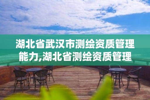 湖北省武汉市测绘资质管理能力,湖北省测绘资质管理系统