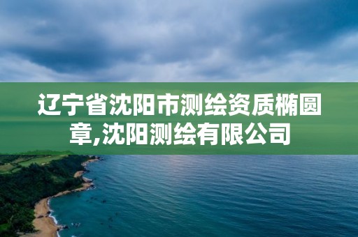 辽宁省沈阳市测绘资质椭圆章,沈阳测绘有限公司