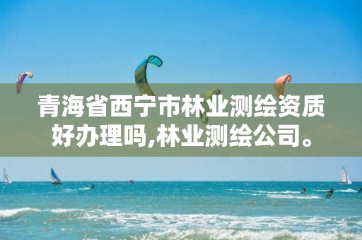 青海省西宁市林业测绘资质好办理吗,林业测绘公司。