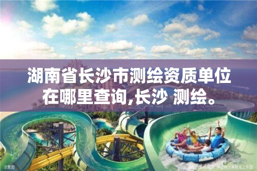 湖南省长沙市测绘资质单位在哪里查询,长沙 测绘。