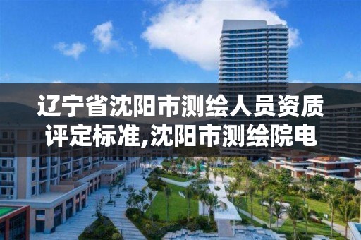 辽宁省沈阳市测绘人员资质评定标准,沈阳市测绘院电话