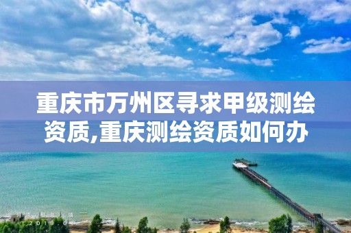 重庆市万州区寻求甲级测绘资质,重庆测绘资质如何办理