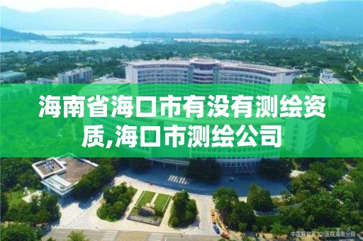 海南省海口市有没有测绘资质,海口市测绘公司