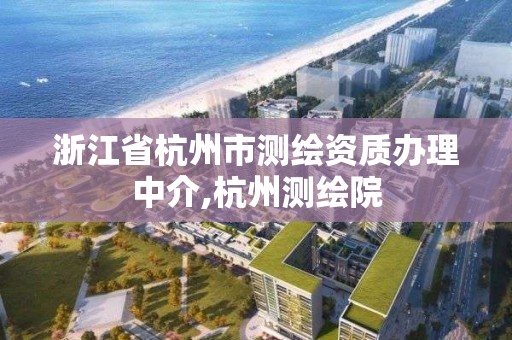 浙江省杭州市测绘资质办理中介,杭州测绘院