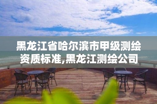 黑龙江省哈尔滨市甲级测绘资质标准,黑龙江测绘公司乙级资质