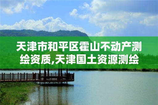 天津市和平区霍山不动产测绘资质,天津国土资源测绘和房屋测量中心怎么样