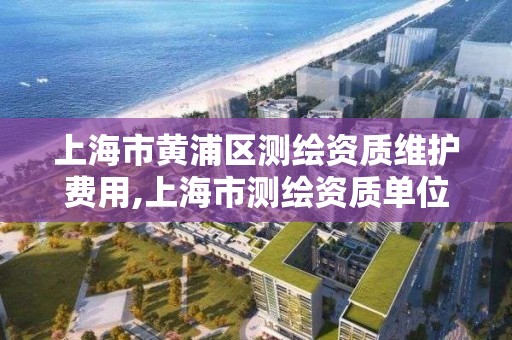 上海市黄浦区测绘资质维护费用,上海市测绘资质单位名单