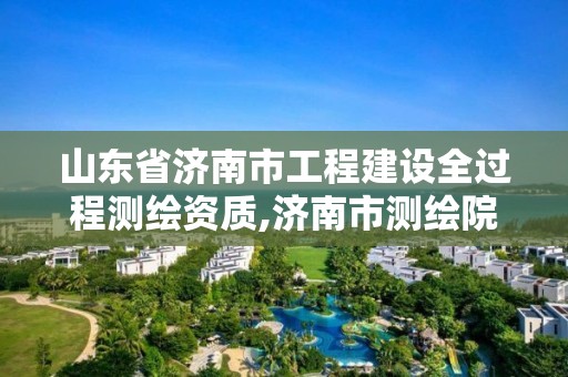 山东省济南市工程建设全过程测绘资质,济南市测绘院