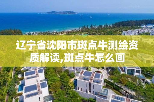 辽宁省沈阳市斑点牛测绘资质解读,斑点牛怎么画