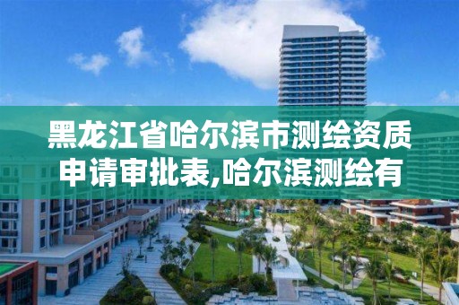 黑龙江省哈尔滨市测绘资质申请审批表,哈尔滨测绘有限公司。