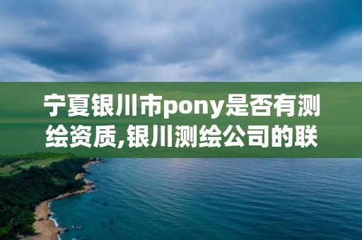 宁夏银川市pony是否有测绘资质,银川测绘公司的联系方式