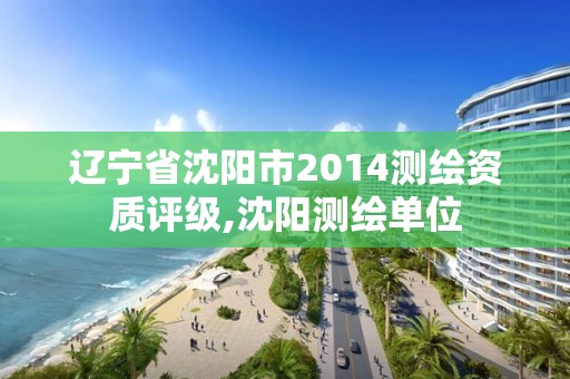 辽宁省沈阳市2014测绘资质评级,沈阳测绘单位