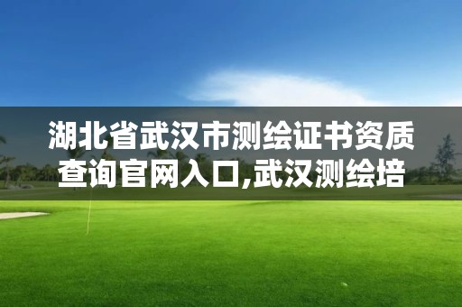 湖北省武汉市测绘证书资质查询官网入口,武汉测绘培训机构。