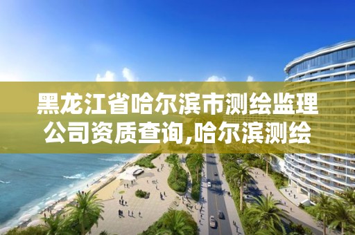 黑龙江省哈尔滨市测绘监理公司资质查询,哈尔滨测绘内业招聘信息