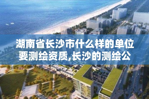 湖南省长沙市什么样的单位要测绘资质,长沙的测绘公司排行。