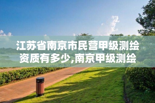 江苏省南京市民营甲级测绘资质有多少,南京甲级测绘公司排名