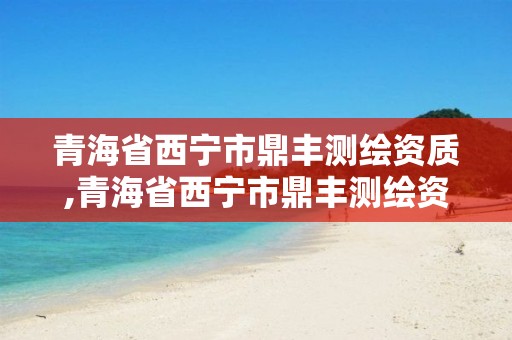 青海省西宁市鼎丰测绘资质,青海省西宁市鼎丰测绘资质公司