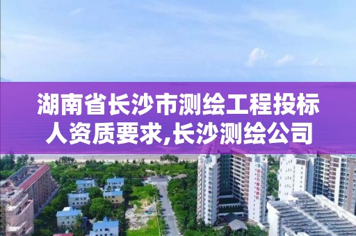 湖南省长沙市测绘工程投标人资质要求,长沙测绘公司资质有哪家。