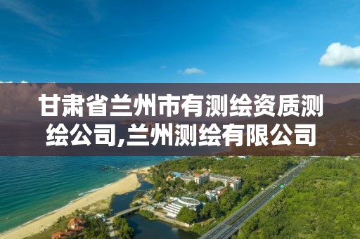 甘肃省兰州市有测绘资质测绘公司,兰州测绘有限公司