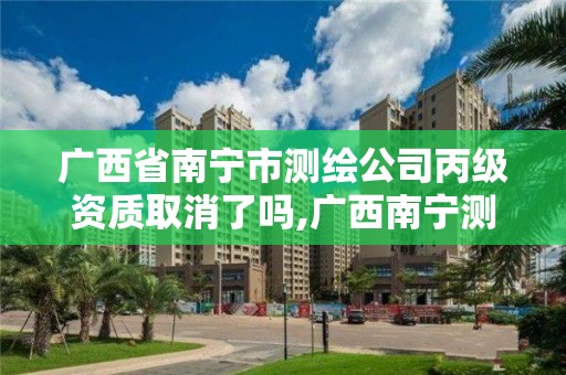 广西省南宁市测绘公司丙级资质取消了吗,广西南宁测绘公司排名。