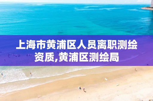 上海市黄浦区人员离职测绘资质,黄浦区测绘局