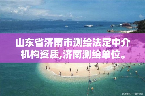 山东省济南市测绘法定中介机构资质,济南测绘单位。