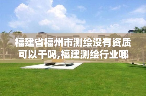 福建省福州市测绘没有资质可以干吗,福建测绘行业哪个待遇最好