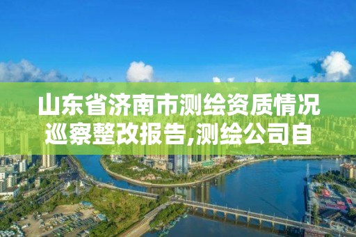 山东省济南市测绘资质情况巡察整改报告,测绘公司自查自纠报告