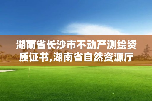 湖南省长沙市不动产测绘资质证书,湖南省自然资源厅关于延长测绘资质证书有效期的公告。