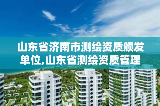 山东省济南市测绘资质颁发单位,山东省测绘资质管理