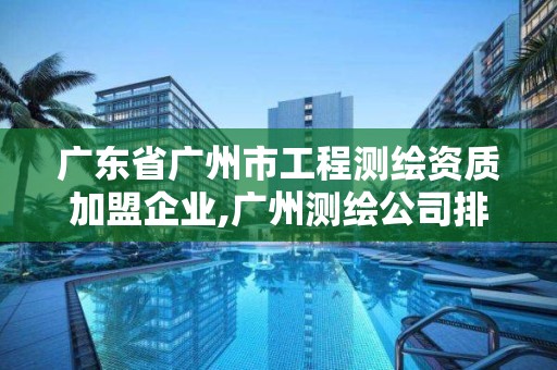 广东省广州市工程测绘资质加盟企业,广州测绘公司排名名单