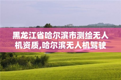 黑龙江省哈尔滨市测绘无人机资质,哈尔滨无人机驾驶证培训学校