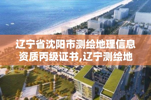 辽宁省沈阳市测绘地理信息资质丙级证书,辽宁测绘地理信息学会。