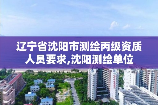 辽宁省沈阳市测绘丙级资质人员要求,沈阳测绘单位