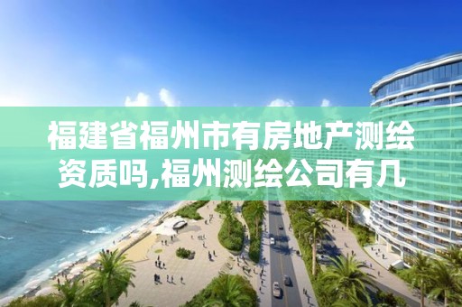 福建省福州市有房地产测绘资质吗,福州测绘公司有几家。