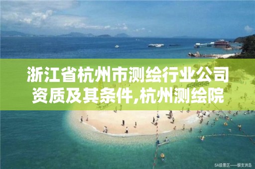 浙江省杭州市测绘行业公司资质及其条件,杭州测绘院。