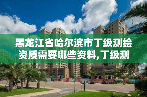 黑龙江省哈尔滨市丁级测绘资质需要哪些资料,丁级测绘资质人员要求。