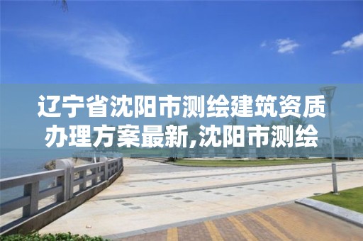 辽宁省沈阳市测绘建筑资质办理方案最新,沈阳市测绘院电话