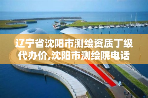 辽宁省沈阳市测绘资质丁级代办价,沈阳市测绘院电话