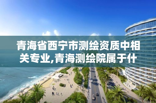 青海省西宁市测绘资质中相关专业,青海测绘院属于什么单位