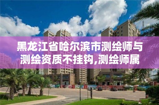 黑龙江省哈尔滨市测绘师与测绘资质不挂钩,测绘师属于哪个部门