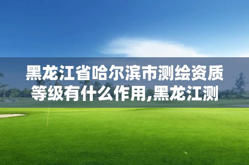 黑龙江省哈尔滨市测绘资质等级有什么作用,黑龙江测绘公司乙级资质