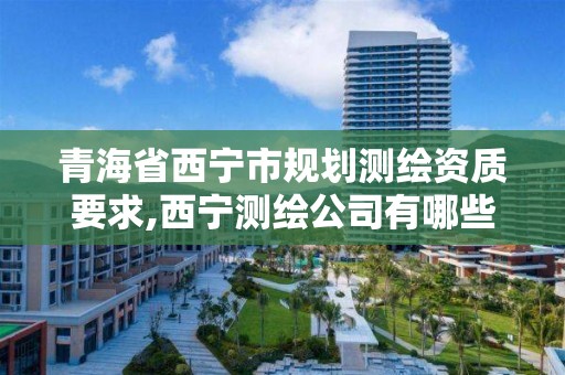 青海省西宁市规划测绘资质要求,西宁测绘公司有哪些