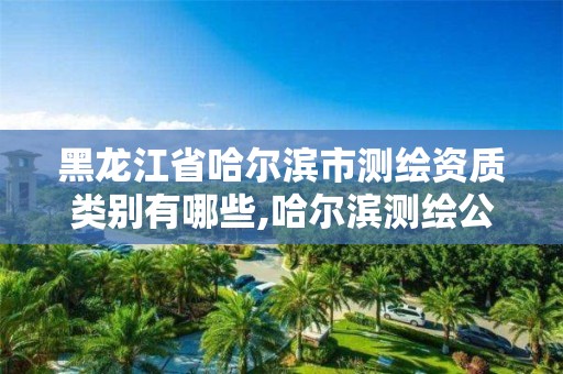 黑龙江省哈尔滨市测绘资质类别有哪些,哈尔滨测绘公司哪家好