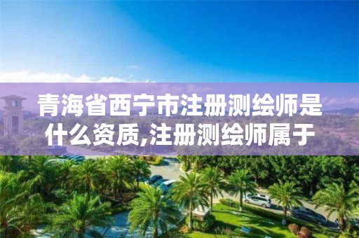 青海省西宁市注册测绘师是什么资质,注册测绘师属于几级证书