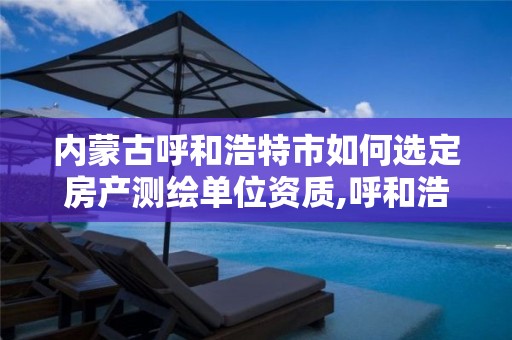 内蒙古呼和浩特市如何选定房产测绘单位资质,呼和浩特测绘公司招聘。